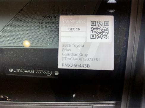 Certified 2026 Toyota Prius LE image 24