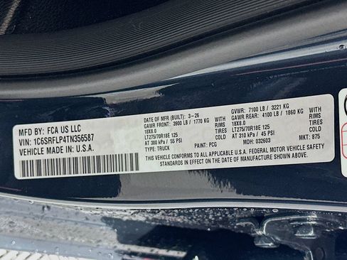 New 2026 RAM 1500 Rebel w/ G/T Package AWD/4WD image 34