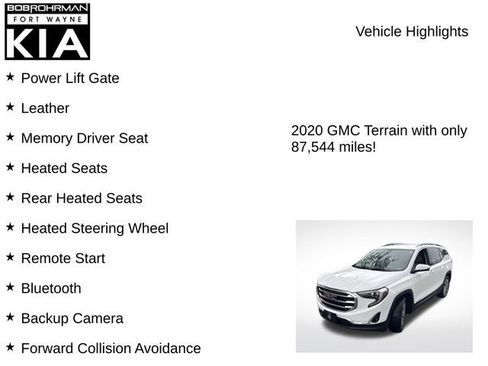Used 2020 GMC Terrain SLT w/ Preferred Package FWD image 8