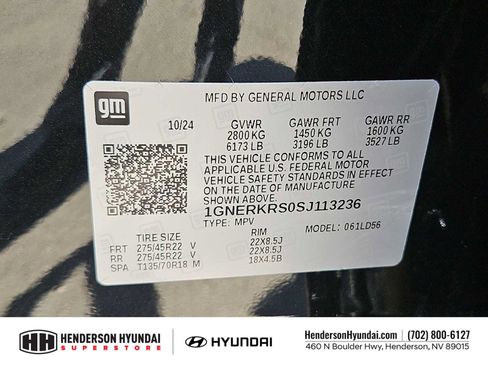 Used 2025 Chevrolet Traverse High Country FWD image 34