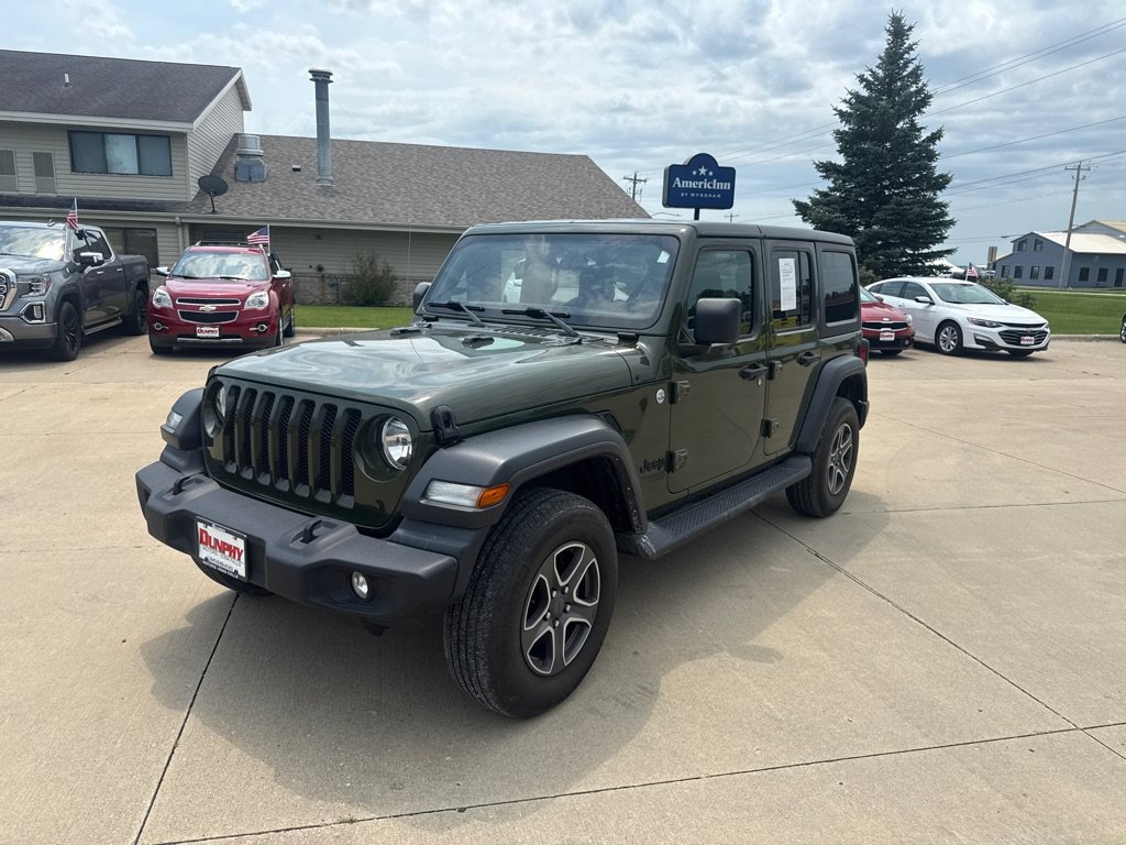 Used 2021 Jeep Wrangler Unlimited Sport AWD/4WD image 1