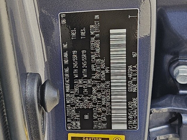 Used 2019 Toyota Highlander Limited FWD image 27