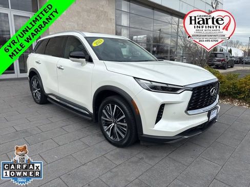 Certified 2023 INFINITI QX60 Sensory w/ Vision Package AWD/4WD image 1