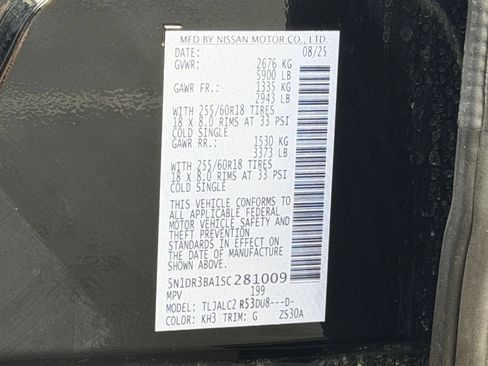 Used 2025 Nissan Pathfinder SV FWD image 32