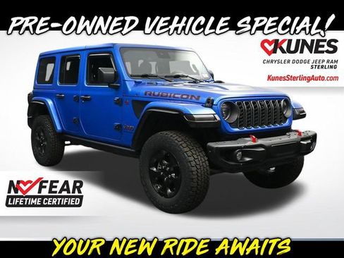 Used 2024 Jeep Wrangler Unlimited Rubicon AWD/4WD image 1