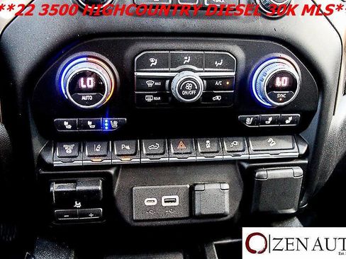 Used 2022 Chevrolet Silverado 3500 High Country w/ Z71 Off-Road Package AWD/4WD image 22