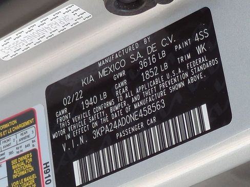 Used 2022 Kia Rio LX image 27