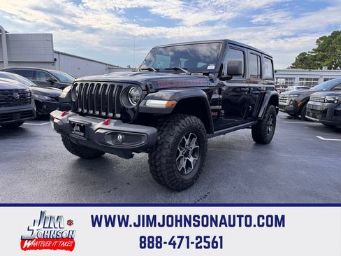 Used 2020 Jeep Wrangler Unlimited Rubicon w/ LED Lighting Group AWD/4WD image 1