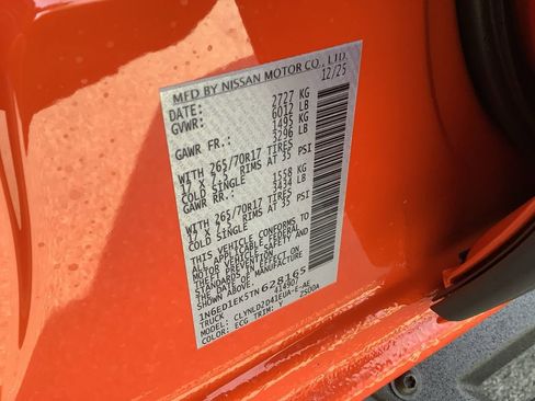 New 2026 Nissan Frontier PRO-4X w/ Pro Premium Package AWD/4WD image 30