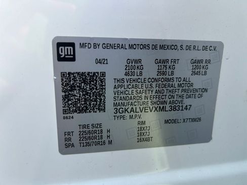 Used 2021 GMC Terrain SLT image 34