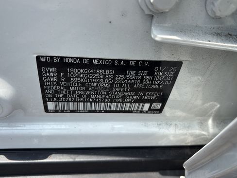 Used 2025 Honda HR-V Sport image 21