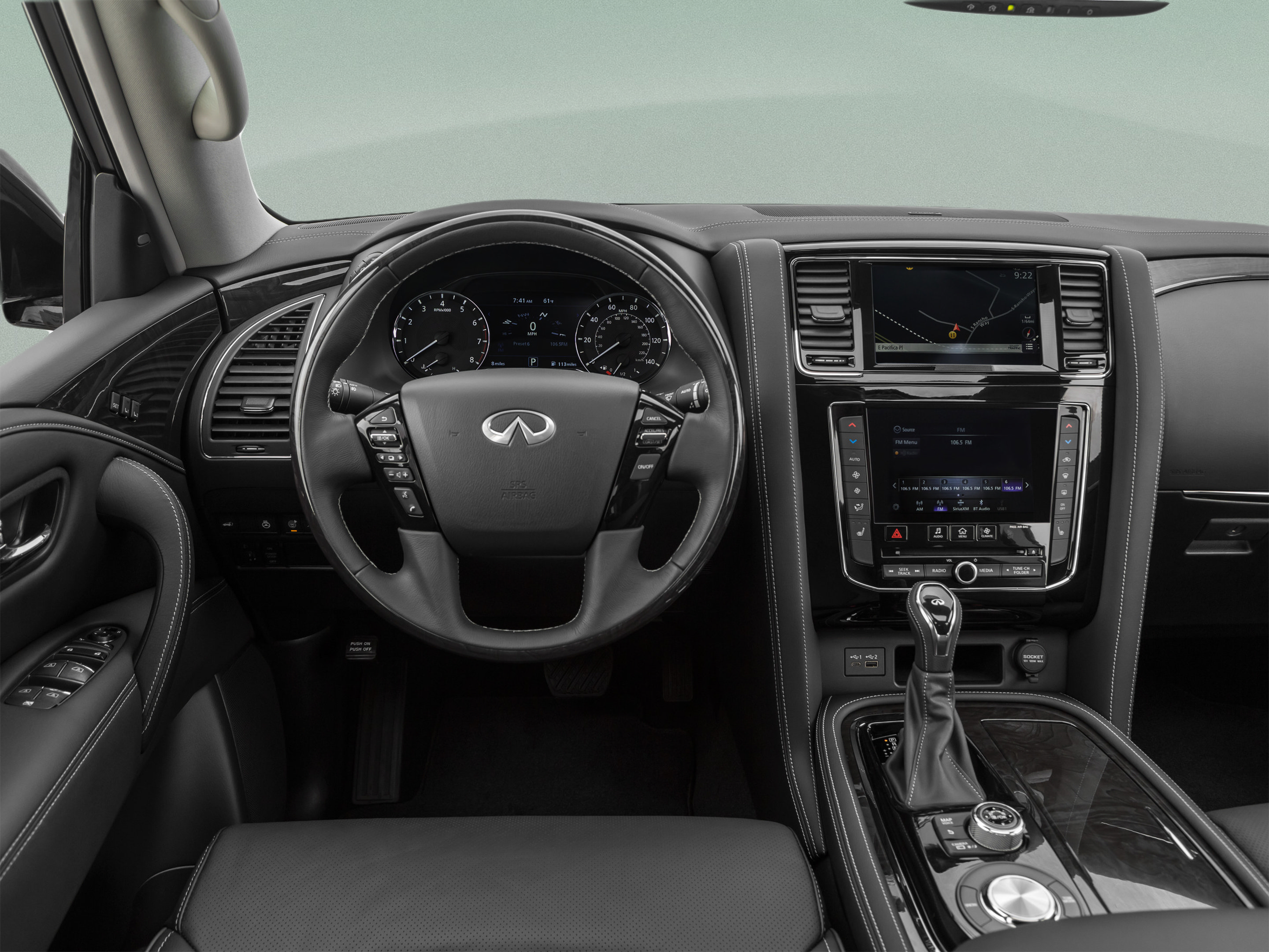 Used 2021 INFINITI QX80 Luxe w/ Cargo Package RWD image 47