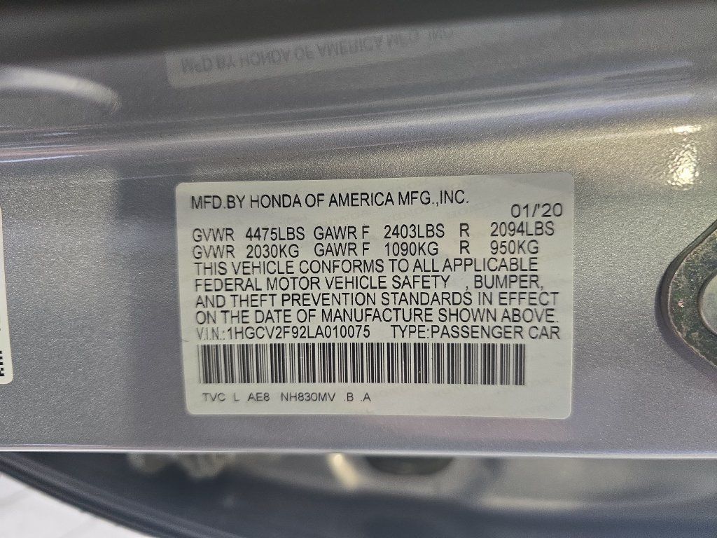 Used 2020 Honda Accord Touring image 37