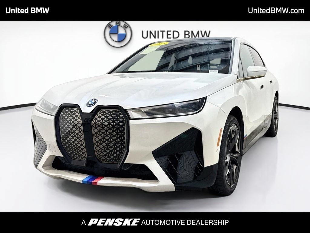 Certified 2024 BMW iX xDrive50 w/ Sport Package AWD/4WD image 1