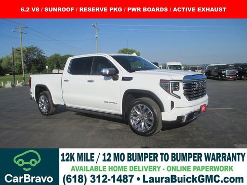 Used 2024 GMC Sierra 1500 Denali w/ Denali Reserve Package AWD/4WD image 1