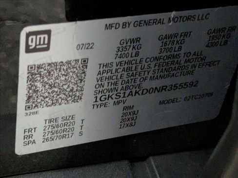 Used 2022 GMC Yukon SLE w/ Gmc Pro Safety Plus Package image 15