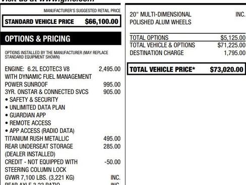 Certified 2022 GMC Sierra 1500 Denali AWD/4WD image 2