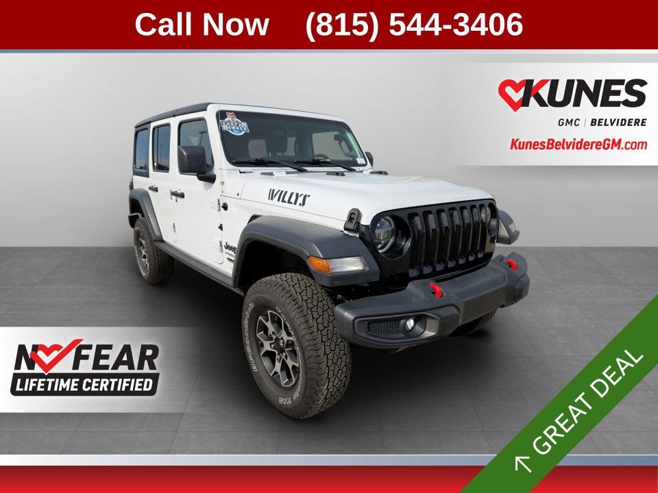Used 2022 Jeep Wrangler Unlimited Sport AWD/4WD image 1