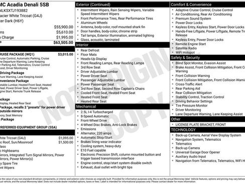 New 2026 GMC Acadia Denali w/ Super Cruise Package FWD image 42