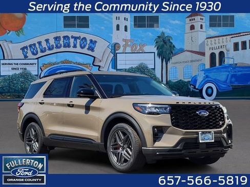 New 2026 Ford Explorer ST w/ Sun And Sound Package RWD image 1