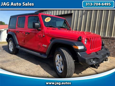 Used 2019 Jeep Wrangler Unlimited Sport S AWD/4WD image 1