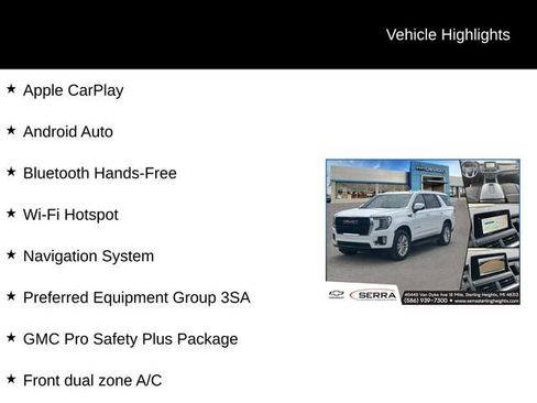 Used 2023 GMC Yukon SLE w/ Gmc Pro Safety Plus Package AWD/4WD image 4