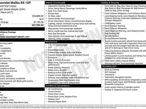 Used 2025 Chevrolet Malibu RS FWD image 35