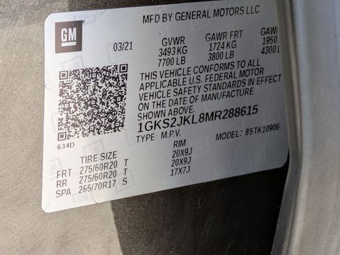 Certified 2021 GMC Yukon XL Denali image 22