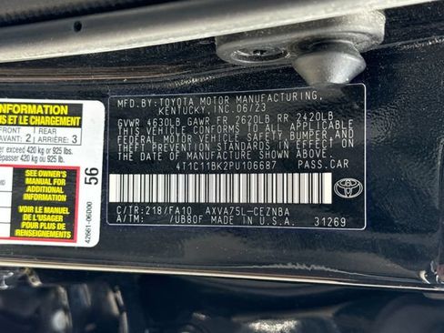 Used 2023 Toyota Camry LE AWD/4WD image 20
