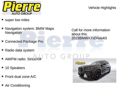 Used 2023 BMW X7 xDrive40i AWD/4WD image 14