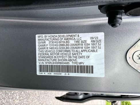 Used 2024 Honda Odyssey EX-L image 37
