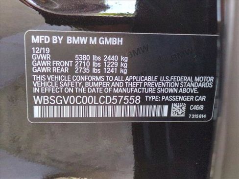 Used 2020 BMW M8 Gran Coupe xDrive image 24