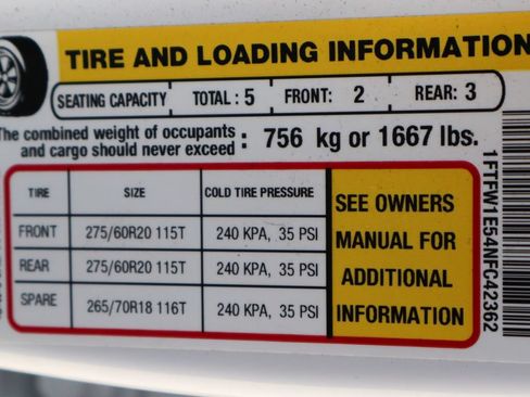 Used 2022 Ford F150 Lariat w/ Equipment Group 502A High AWD/4WD image 70