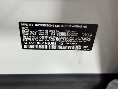 Used 2022 BMW X3 xDrive30i w/ Convenience Package AWD/4WD image 16