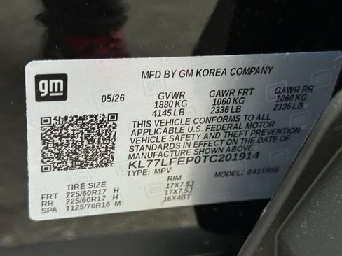 New 2026 Chevrolet Trax LS w/ LS Convenience Package FWD image 25