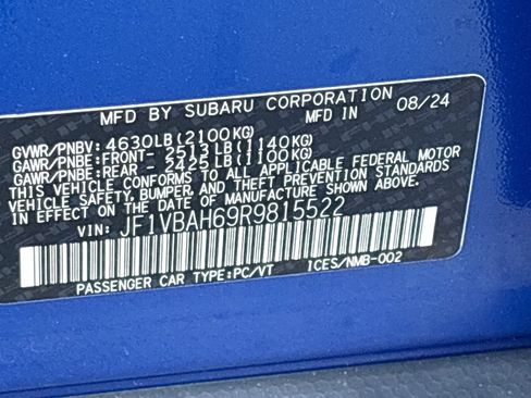 Used 2024 Subaru WRX Premium AWD/4WD image 32