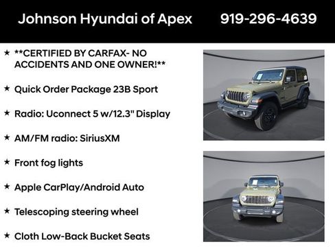 Used 2025 Jeep Wrangler Sport image 6