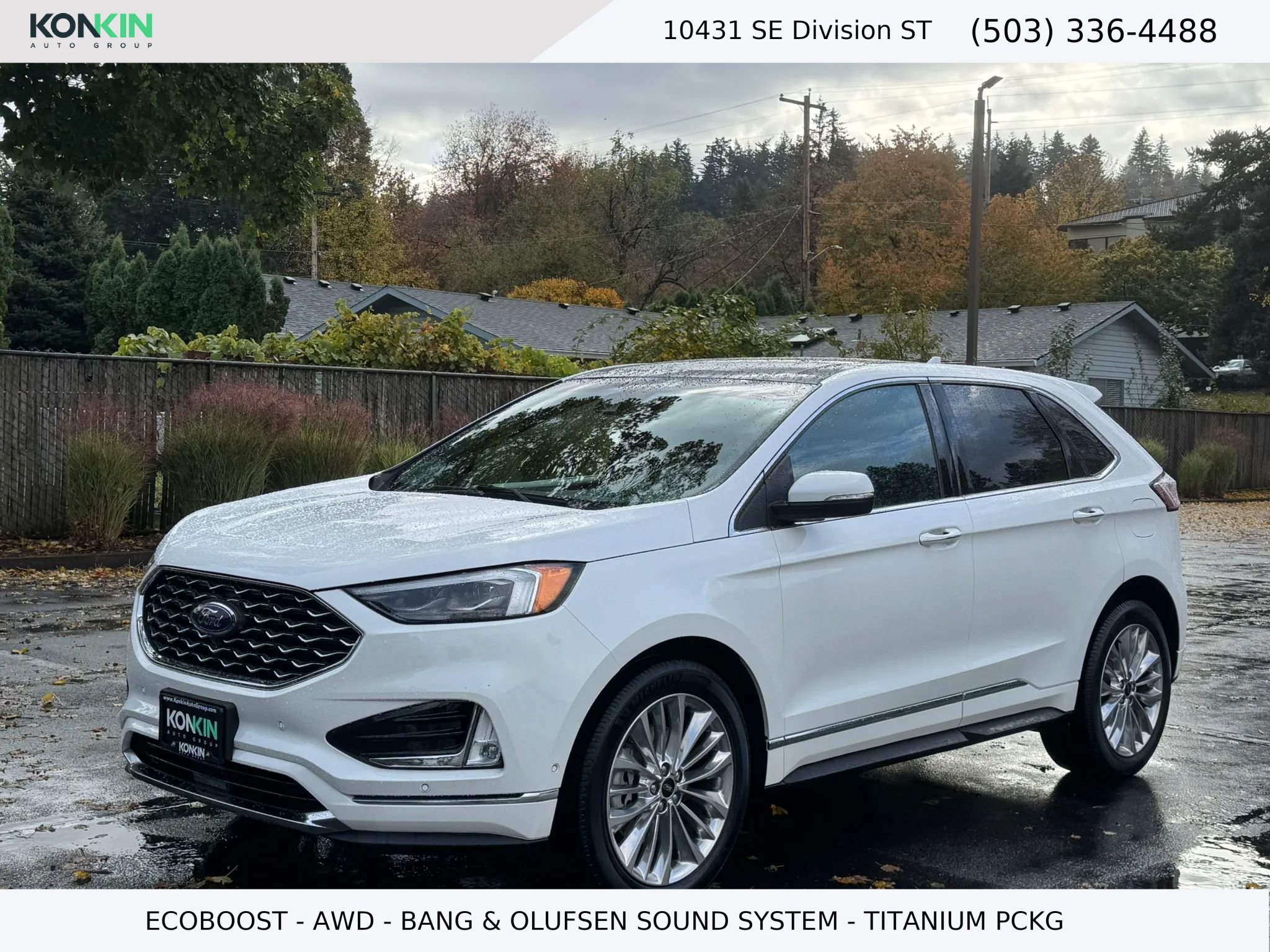 Used 2020 Ford Edge Titanium w/ Equipment Group 301A AWD/4WD image 1