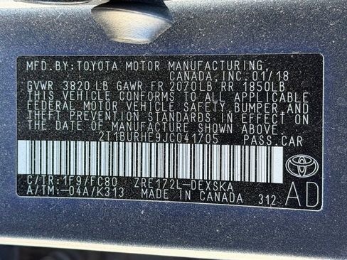 Used 2018 Toyota Corolla SE image 31