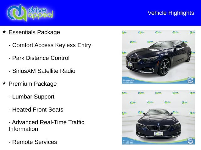 Used 2018 BMW 430i Gran Coupe xDrive AWD/4WD image 12