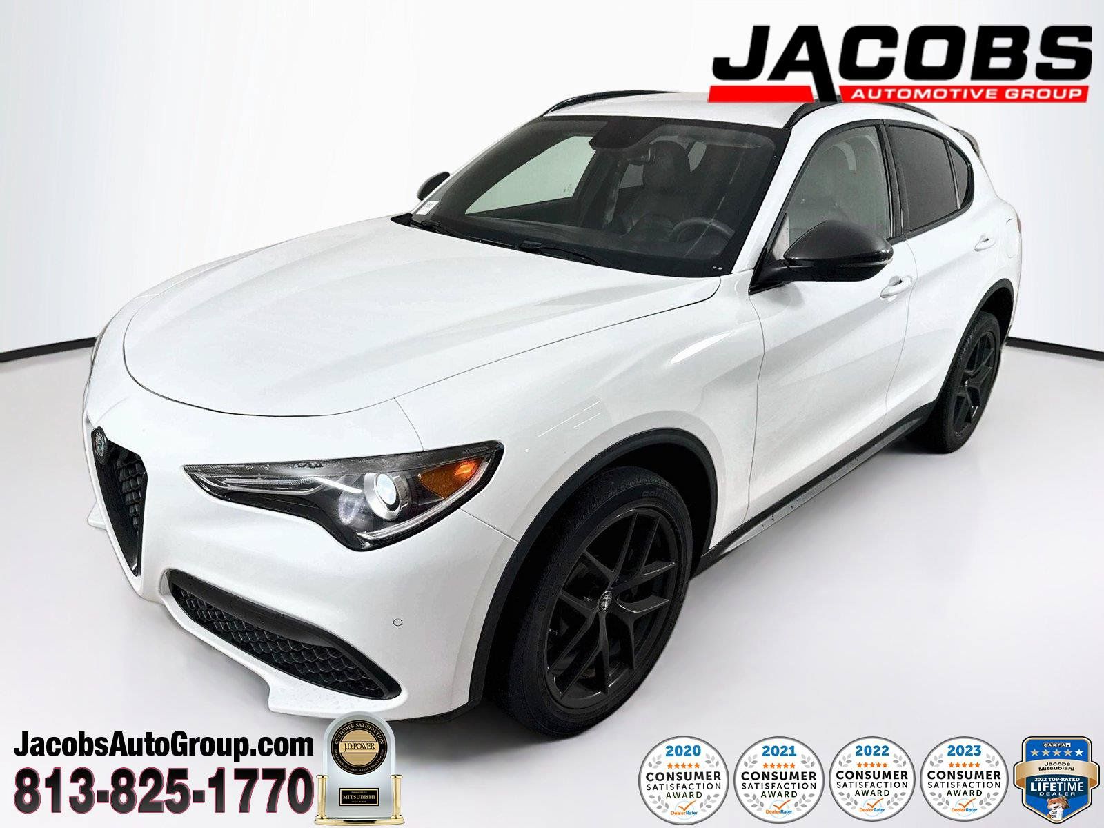 Used 2019 Alfa Romeo Stelvio Ti Sport w/ Quick Order Package 22S Sport AWD/4WD image 1