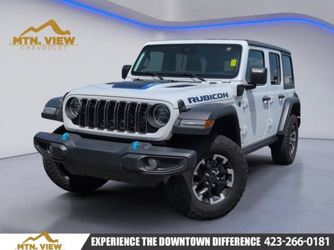 Used 2024 Jeep Wrangler Unlimited Rubicon 4xe AWD/4WD image 1