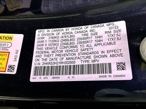 Used 2024 Honda CR-V LX image 18
