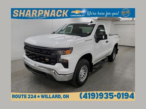New 2026 Chevrolet Silverado 1500 W/T w/ WT Safety Package AWD/4WD image 1