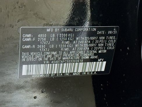 Used 2025 Subaru Outback Premium AWD/4WD image 42