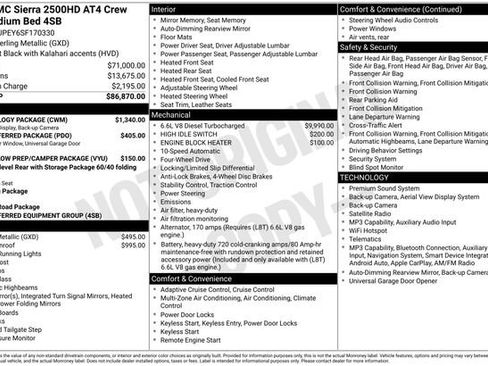 Used 2025 GMC Sierra 2500 AT4 w/ Technology Package AWD/4WD image 4