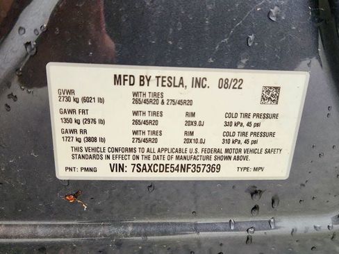 Used 2022 Tesla Model X AWD/4WD image 26