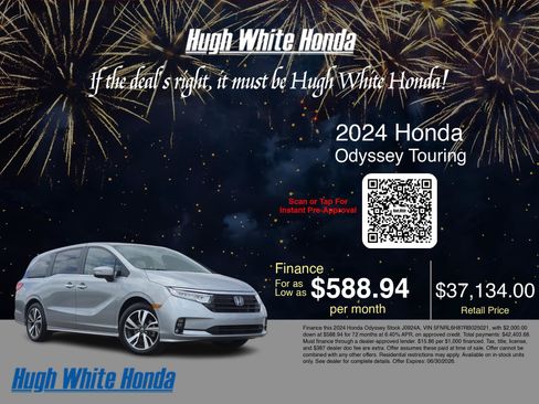 Used 2024 Honda Odyssey Touring image 3