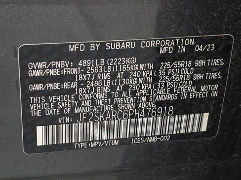 Used 2023 Subaru Forester Touring AWD/4WD image 34