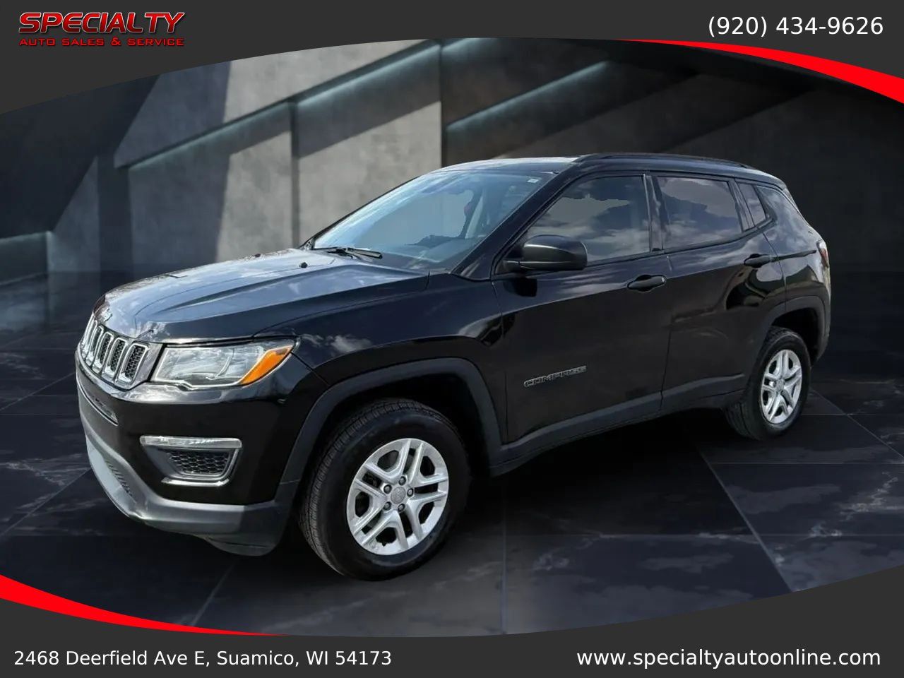 Used 2018 Jeep Compass Sport w/ Cold Weather Group AWD/4WD image 6